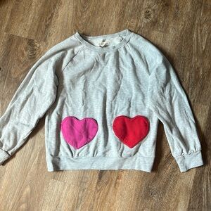 Tucker and Tate heart pocket sweatshirt
